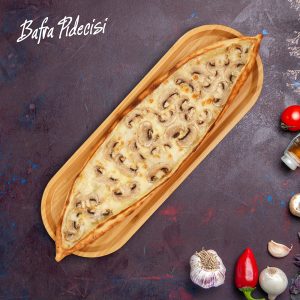 Mantarlı Kaşarlı Pide